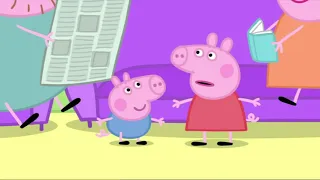 Немецкий язык по мультфильмам с субтитрами (DE-RUS) Peppa Wutz. Verstecken (S01 E05)