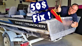 #3 Dirt CHEAP !!  Boat Transom Repair