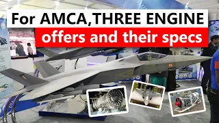 These 3 firms offer the Engine for AMCA India's fifth-generation fighter plane. #AMCA #amcacapacity