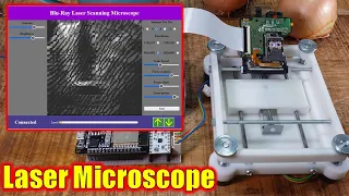 Laser Scanning Microscope From Blu-ray Player #3: Increasing The Resolution