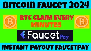 btc faucet unlimited claim every 0 minute | bitcoin faucet | earning faucetpay website | cripto4all