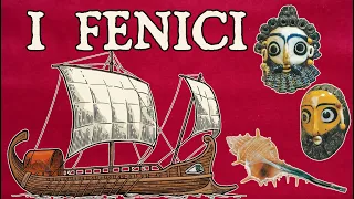 🐚🟥 I FENICI - Navigatori, Mercanti e Inventori (Rosso Porpora, Vetro Soffiato e Alfabeto Fonetico) 🔤