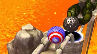 Rolling: Adventure Balls‏ - SpeedRun Gameplay Level 1828- 1836