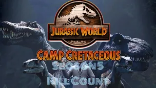 Jurassic World: Camp Cretaceous Season 5 (2022) Kill Count