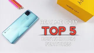 Realme C21Y Top 5 Best/Hidden Features | Tips And Tricks