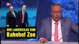 Wir Langweiler vom Bahnhof Zoo   Heute Show   Schnipsel vom 16 09 2016
