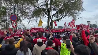 LILLE FANS WILD CELEBRATION AFTER WINNING LIGUE 1 TITLE