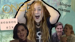 REACTING TOO THE OUAT SEASON 6 BLOOPERS | ThatStrawberryBlonde