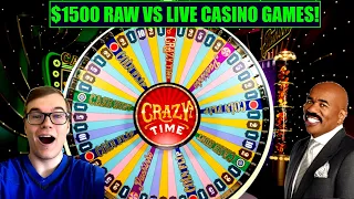 $1500 RAW VS LIVE CASINO GAMES! CINCO DE MAYO MADNESS! DISCORD FOR REWARDS