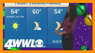 New Orleans Weather: Mild today before a cold front arrives this weekend