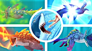 HUNGRY SHARK EVOLUTION - ALL ABILITIES