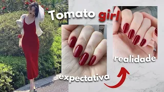 TOMATO GIRL NAILS 🍅 | Cherry Nails | O que é essa nova tendência?