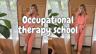 Occupational Therapy school, OT fieldwork update, grwm + catch up