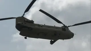 2018 New Garden Airshow - CH-47 Chinook Departure