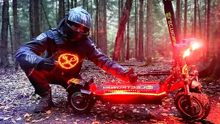 Will new electric ATV 2x2 scooter survive hard offroading test?