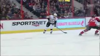 Gorgeous Pass From Crosby Sets Up Cooke's Goal 3/24/12