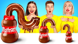 Chocolate Food Challenge | 100 Layers of Chocolate Cake Competition by X-Challenge