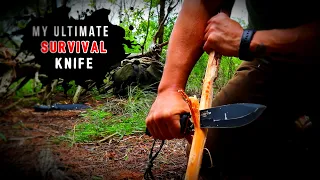 "Ultimate" Survival Knife: Torture Testing The Stygian by Hydra Knives #bushcraft #survivalknife