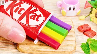 🍫🌈 Sweet Miniature KITKAT Chocolate Cake | Tiny Colorful Chocolate Cake Desserts by LOTUS MEDIA