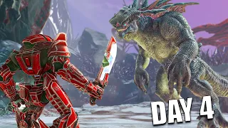 I Have 7 Days to Beat Every ARK Map! | Day 4 | Ab Boss Fight + Extinction!