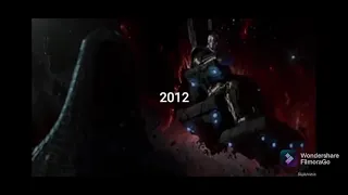 evolution of thanos (2012 to 2019