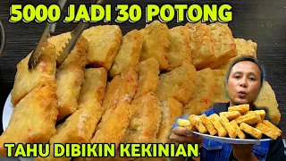 IDE BISNIS KEKINIAN MODAL TAHU 5000 JADI 30 POTONG JUAL 1000AN