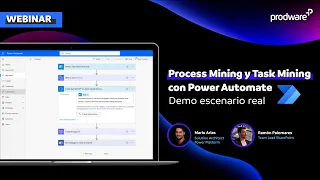 Process Mining y Task Mining con Power Automate | Demo escenario real