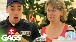Police Officers Start a Burping Contest!