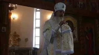 Проповедь епископа Петра в праздник Преображения Господня