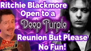 Ritchie Blackmore Open To Deep Purple Reunion As Long As It's Not Fun