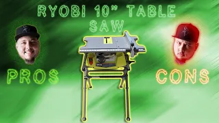 Ryobi 10" Table Saw Review