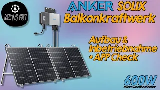 Anker SOLIX RS40 Balkonkraftwerk -  Aufbau und Inbetriebnahme