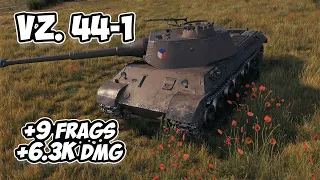 Vz. 44-1 - 9 Frags 6.3K Damage - Lost medal! - World Of Tanks