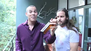 Steve-O Smashes Beer Bottle Over His Head (ft. Chris Pontius)