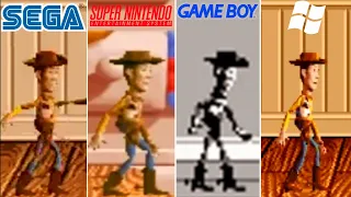 Toy Story 1995 Sega vs SNES vs Game Boy vs Microsoft Windows