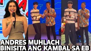 REAKSYON ni Atasha Muhlach NAGULAT sa Pagbisita ng Kanyang KAMBAL nasi Andres Muhlach sa Eat Bulaga