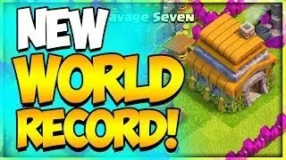 NEW World Record Town Hall 6 in TITAN 1 in Clash of Clans   How He Did It !