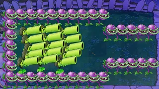 Plants vs Zombies Hack | 9999 Gatling Pea Vs 9999 Giga-Gargantuar Gargantuar Dr.Zomboss | Zombie Win