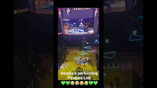 Bambam performing Pandora Live fancam