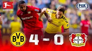 Borussia Dortmund - Bayer 04 Leverkusen [4-0] | GOLES | Jornada 4 | Bundesliga