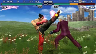 [TAS] Tekken 5 - Dark Resurrection - Jin Kazama (PSP)