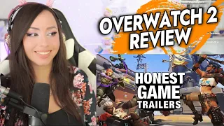 Bunny REACTS to Honest Game Trailers | Overwatch 2