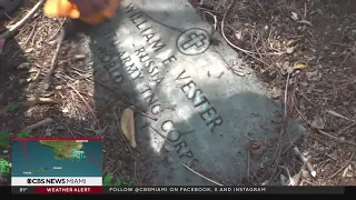 Who's taking care of veterans' headstones at this Miami cemetery