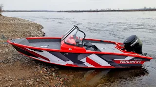 КЛЮЕТ? VOLZHANKA X3 FishPro Какая скорость? От VBOATS.