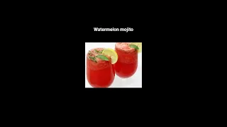 Watermelon mojito | Summer drink | Mojito recipe | #Shorts #Watermelonmojito #mojitorecipe #mojito