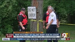 Man accused of killing infant daughter due in court