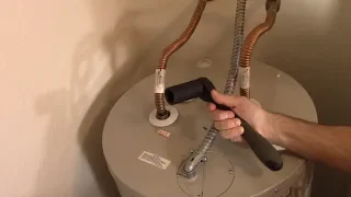Hot Water Tank Anode Replacement How To Complete A.O.Smith ECT 55 200 Water Heater