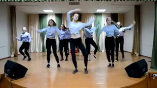 Танец School Dance Project Girls. СШ№14 г. Брест.23 февраля 2018