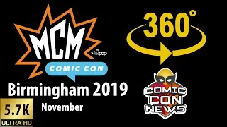 MCM Comic Con Birmingham 2019 Tour - 360 Video