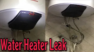 How to repair leaking Ariston water heater